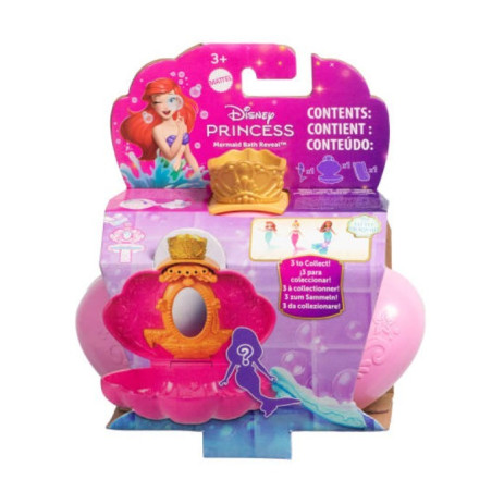 Docka Disney Princess sjöjungfru i snäckskal mix