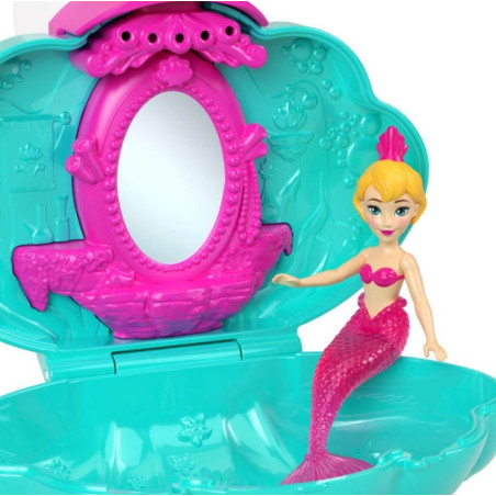 Docka Disney Princess sjöjungfru i snäckskal mix