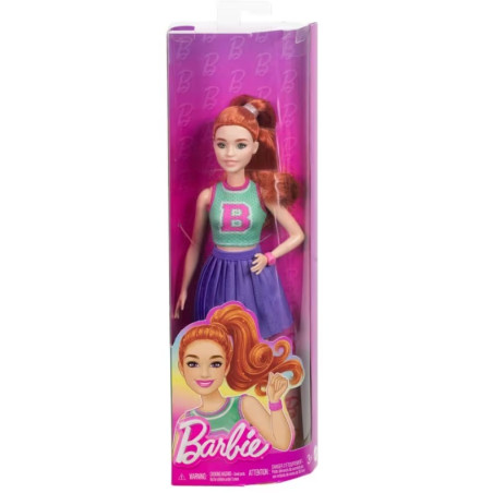Barbie Fashionistas docka i cheerleaderdräkt