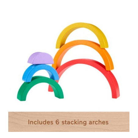 Träregnbåge att lägga ut