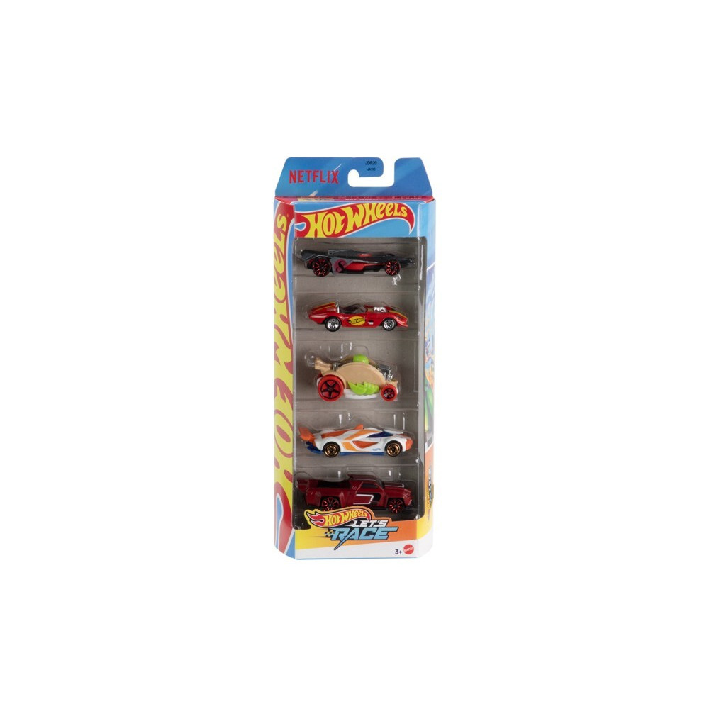 Pojazdy 5-pak hot wheels lets race Pojazdy 5-pak hot wheels lets race