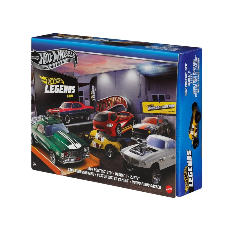Fordonssamling Hot Wheels Legends Multipack