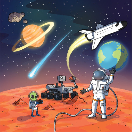 Spelet BrainBox Kosmos