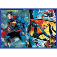 Pussel med 4x250 Superman-motiv modig