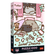 Puzzle 1000 elementów pusheen