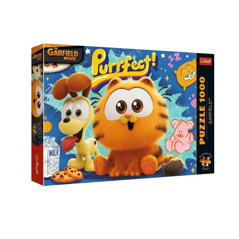 Pussel med 1000 Garfield-elementer