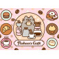 Pussel med 500 Pusheen-element på ett kafé
