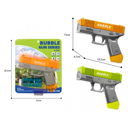 Bubbelgevär + vätska