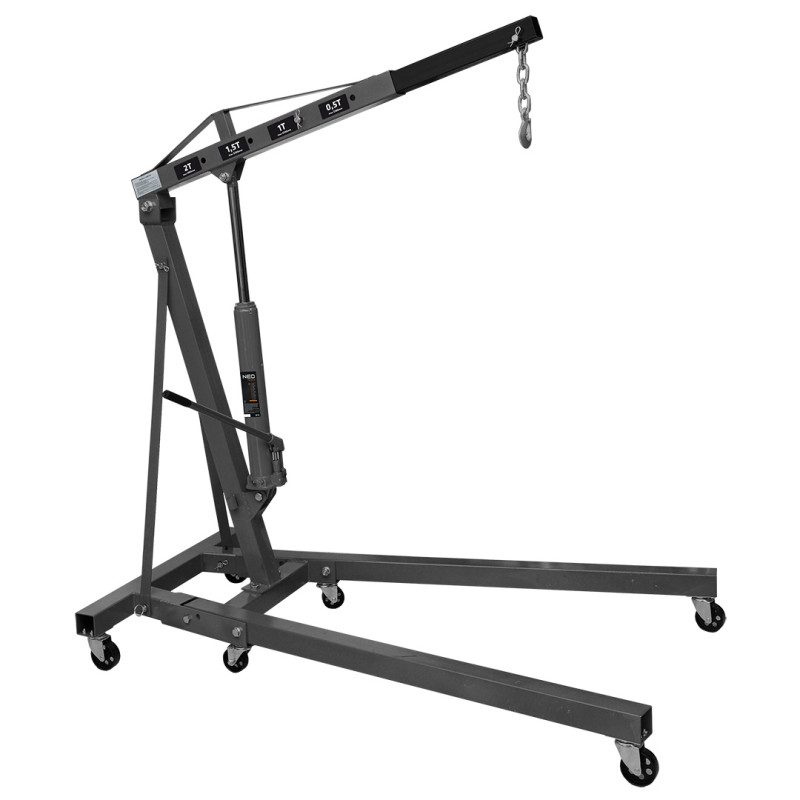 Lyftkran 2 ton, 25-2382 mm, kran