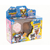 Figurine of a dirty cat in a bath, bonus set, Lusia. 

(Figurin av en smutsig katt i ett bad, bonus set, Lusia.)