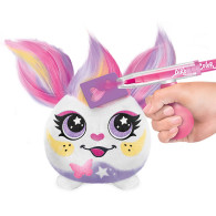Maskotprojekt plus plyschhår - set med handhållen airbrush ros