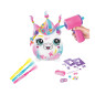 Maskotka projekt plusz fryzurki - set med elektronisk aerograf - prinsessa