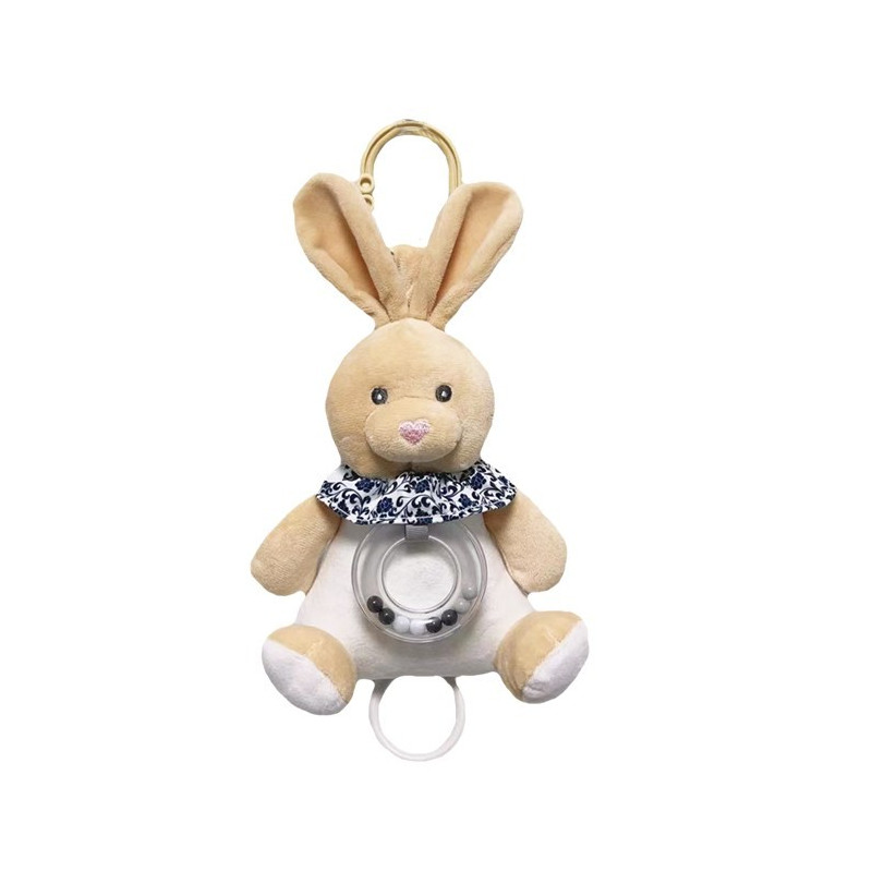 Speldosa kanin beige 18 cm