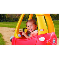 Åkfordon cozy coupe med nya ögon