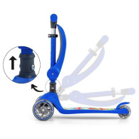 Hulajnoga scooter fuzzy blue