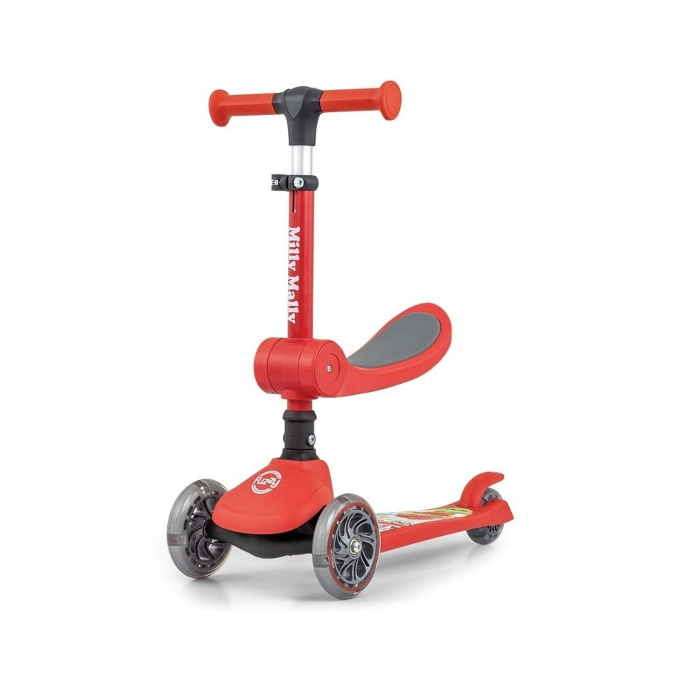 Scooter sparkcykel fuzzy röd Scooter sparkcykel fuzzy röd