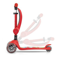 Scooter sparkcykel fuzzy röd