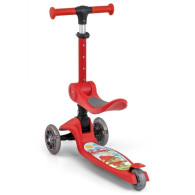 Scooter sparkcykel fuzzy röd