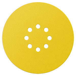 Sliprondeller 225 mm, K80, 5 st, med hål