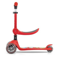 Scooter sparkcykel fuzzy röd