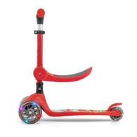 Scooter sparkcykel fuzzy röd
