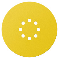 Sliprondeller 225 mm, K120, 5 st, med hål