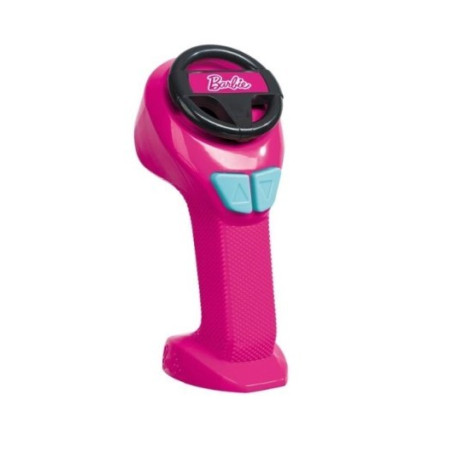 Lyckliga människor drömmer om en Barbie RC-bil.