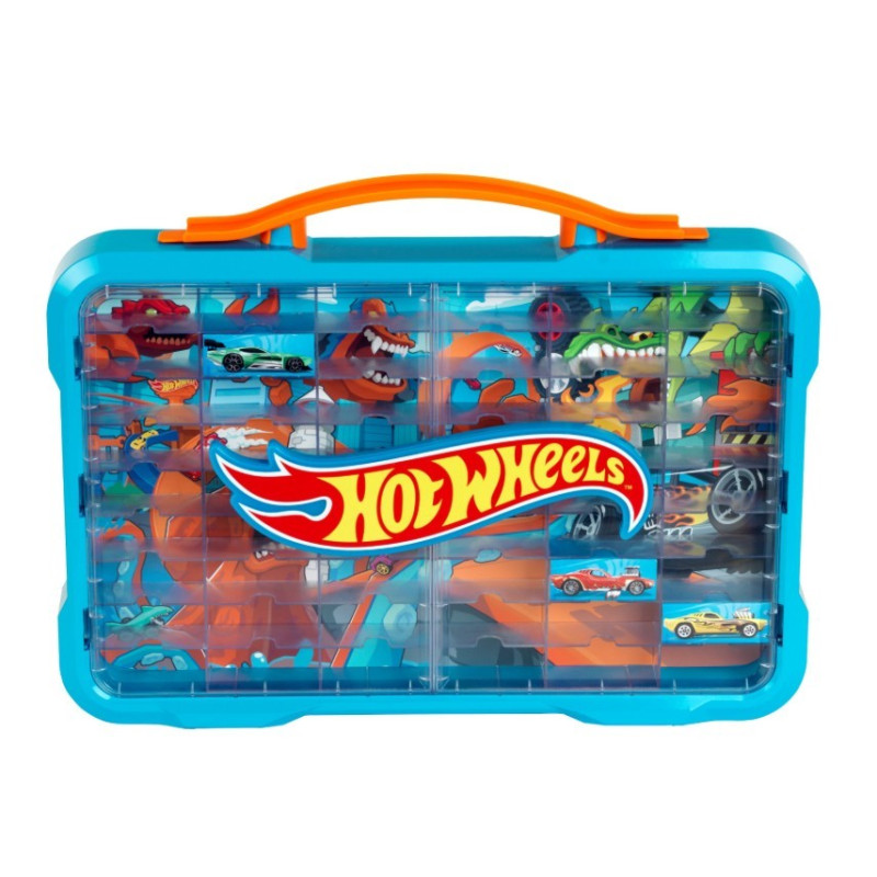 Resväska med upplyst Hot Wheels-logotyp