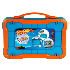 Resväska med upplyst Hot Wheels-logotyp