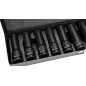 Hylsnyckelsats 1/2', 10-24 mm, 11 delar.