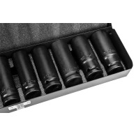 Hylsnyckelsats 1/2', 10-24 mm, 11 delar.