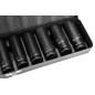 Hylsnyckelsats 1/2', 10-24 mm, 11 delar.