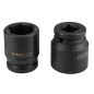 Slagnyckelinsatser 3/4', 26-38 mm, set med 8 stycken.