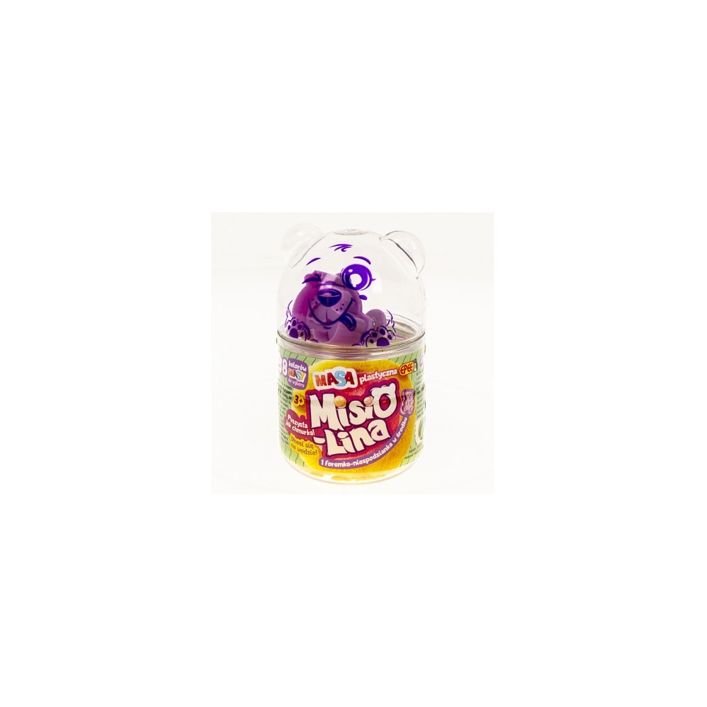 Plastilinmodellera Misiolina 60g 1 st orange burk Plastilinmodellera Misiolina 60g 1 st orange burk