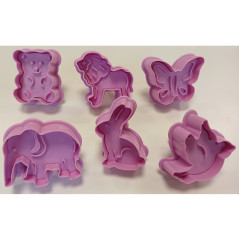 Plastilina 60g 1 röd form.