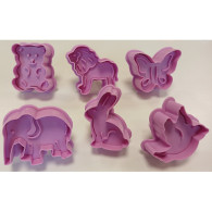 Plastilina 60g 1 blå form