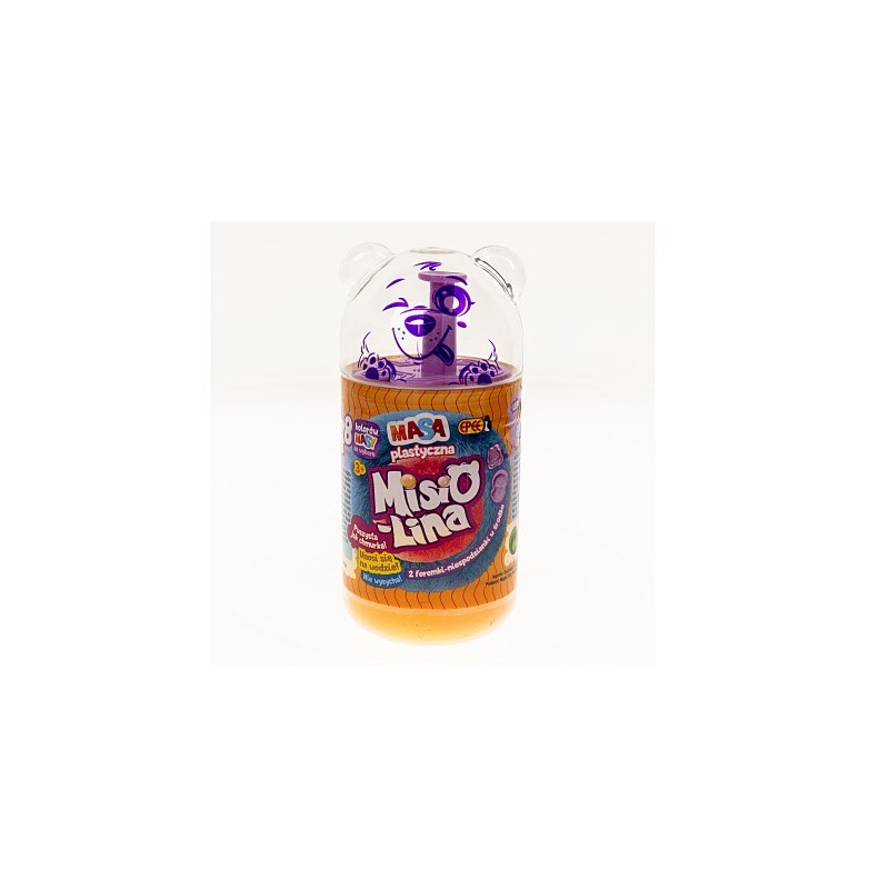 Plastilina för barn 2x50g 2 formar orange gul