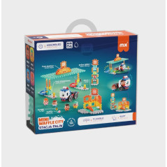 Minivåffelklossar - bensinstation med 148 delar