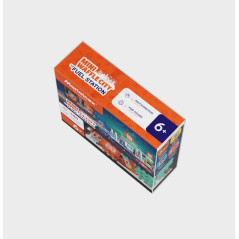 Minivåffelklossar - bensinstation med 148 delar