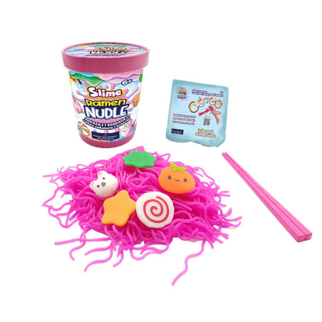 Slime ramen nudlar med pumpa valp