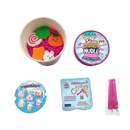 Slime ramen nudlar med pumpa valp