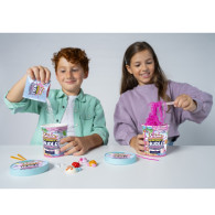 Slime ramen nudlar färgglad virvel