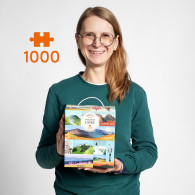 Pussel med kärlek till de polska bergen, 1000 bitar.