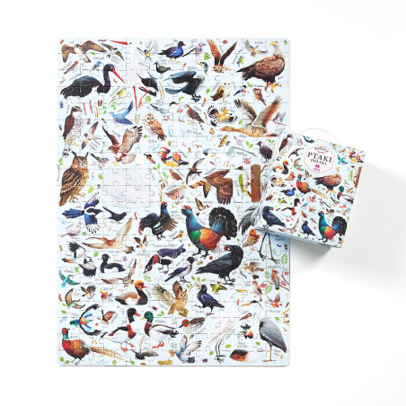 Pussel med fåglar, 200 bitar