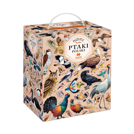 Pussel med fåglar, 1000 bitar