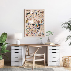 Pussel med fåglar, 1000 bitar