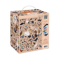 Pussel med fåglar, 1000 bitar