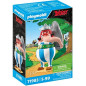 Figurinen Asterix 71983 Obelix med en menhir