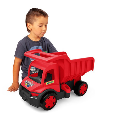 Lastbilskärra jätte röd