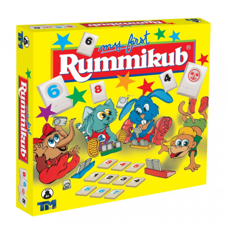 Spelet heter 'min första Rummikub'.